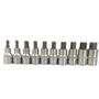 Imagem de Jogo De Soquete Allen 1/2 Hexagonal 5 A 17 Mm 10 Peças R62558010 Gedore Red