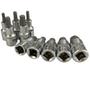 Imagem de Jogo De Soquete Allen 1/2 Hexagonal 5 A 17 Mm 10 Peças R62558010 Gedore Red