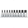 Imagem de Jogo De Soquete Allen 5 A 17 Mm Com Encaixe 1/2" 10 Peças R62558010 Gedore