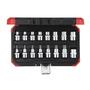 Imagem de Jogo de Soquete e Chaves Soquete Tipo Torx com Encaixe 1/2" 16 Peças R68003016 GEDORE RED