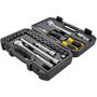 Imagem de Jogo de soquete sextavado 10 a 19mm e 3/8" a 3/4" encaixe de 1/2" com 26 peças - Stanley