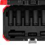 Imagem de Jogo de Soquetes de Impacto 1/2 POL Longos com 8 Peças R63003108 GEDORE RED