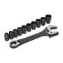 Imagem de Jogo de Soquetes X6 Chave Ajustável com 11pçs Vortex ST09000 SATA