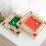 Imagem de Jogo De Tabuleiro De Dados De Madeira Para 4 Jogadores, Entretenimento Familiar, Suprimentos Para