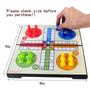 Imagem de Jogo de tabuleiro KIDAMI Ludo Magnetic Folding para todas as idades