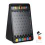 Imagem de Jogo de tabuleiro Prize Drop WinSpin 30x19cm com luz LED de 10 discos