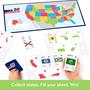 Imagem de Jogo de Tabuleiro The 50 States Game - Geografia dos EUA para Crianças e Adultos