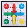 Imagem de Jogo de Tabuleiro Yellow Mountain Imports Ludo Magnetic Folding