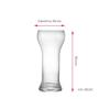 Imagem de Jogo de Taça Beer Sommelier Cervejas Claras 4 Pcs 520ml