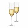 Imagem de Jogo de Taças de Cristal para Champagne Elegance 260ml 2 Pcs - Ruvolo