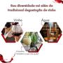 Imagem de Jogo De Taças De Vinho Água Sobremesa Vidro 6 Peças
