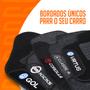 Imagem de Jogo de Tapete Carpete Montana 2011 a 2018 Preto Com Logo Bordado Concept 3D 2 Peças