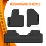 Imagem de Jogo de Tapetes PVC Sorento 2014 a 2020 Preto com Logo Bordado Concept 3D 3 Peças