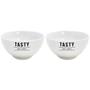 Imagem de Jogo De Tigelas Bowls Em Porcelana 440ml Manhattan Branco - 2 Unidades