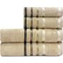 Imagem de Jogo de toalhas Banhão Gigante Karsten Lumina 4 Peças - Fio Penteado - Emcompre