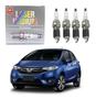 Imagem de Jogo de velas original iridium ngk difr6d11d honda fit 2014, 2015, 2016, 2017, 2018, 2019...