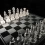 Imagem de Jogo de xadrez De Vidro 35 x 35 CM
