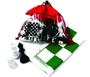 Imagem de Jogo de xadrez oficial portátil tabuleiro dobrável impermeável