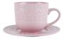 Imagem de Jogo de xícaras de chá porcelana Wolff Grace 250ml 4 peças rosé