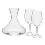 Imagem de Jogo Decanter 1500ml com 2 Taças 450ml Cristal Ecológico Bohemia
