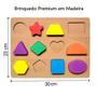 Imagem de Jogo Didatico de Madeira Formas Geometricas Coloridas Dm Toy