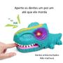 Imagem de Jogo Dinossauro Maluco Bocão Brinquedo de Jogo para Família Suspense Azul