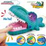 Imagem de Jogo Dinossauro Maluco Bocão Brinquedo de Jogo para Família Suspense Azul