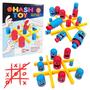 Imagem de Jogo Educativo Da Velha Hash Toy Divertido Raciocínio Lógico - Paki Toys