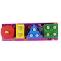 Imagem de Jogo Encaixe Formas Cores Disney Minnie 4 Colunas Mdf