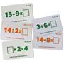 Imagem de Jogo Flash Cards Matemático - 100 cartas com operações matemáticas
