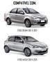 Imagem de Jogo Friso Lateral Pintado Toyota Etios Hatch e Sedan 2012 Em Diante