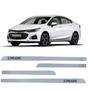 Imagem de Jogo Friso Slim Lateral Chevrolet Cruze Original com Grafia