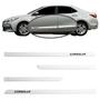 Imagem de Jogo Friso Slim Lateral Toyota Corolla Original  Escolha a Cor