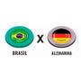Imagem de Jogo Futebol de Botão Cristal Caixa com Brasil x Alemanha 0384 - Gulliver