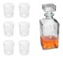 Imagem de Jogo Garrafa Whisky 700Ml + 6 Copos 340Ml Cristal Premium