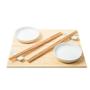 Imagem de Jogo Hashi Molheira Esteira Bambu Descanso Pauzinho Japones Sushi 02 Pessoas Comida Japonesa