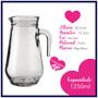 Imagem de Jogo Jarra e 6 Copos Vidro Long Drink Bar 1250/350ml