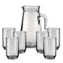 Imagem de Jogo Jarra e 6 Copos Vidro Long Drink Bar 1250/350ml