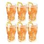 Imagem de Jogo Jarra E 6 Copos Vidro Long Drink Bar 1250/370Ml