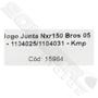 Imagem de Jogo Junta Motor Completo Nxr Bros 150 2003 a 2005 Kmp