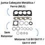 Imagem de Jogo Junta Motor Superior Crossfox 1.6 8V EA111 2004 a 2021