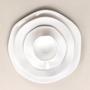 Imagem de Jogo Kit 6 Canecas Xicara Tulipa Porcelana 380Ml Ryo White