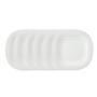 Imagem de Jogo Kit de 6 Pratos Raso 27cm Vidro Branco Luminarc Carine
