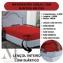 Imagem de Jogo Lençol de Cama King 400 Fios 03 peças Tecido Macio Cama Box 30 Altura