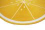 Imagem de Jogo Lugar Americano Redondo Limão 38cm Feito à mão Sousplat Decoração Mesa Jantar Descanso Prato