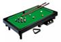 Imagem de Jogo Mesa Mini Bilhar Sinuca Snooker 68 X 41 X 14cm Completo