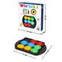Imagem de Jogo MoveBall Botões Educativo Infantil Brinquedo Cartas Agilidade Coloridos Tabuleiro Divertido Brincadeira Educativo Família Coordenação Atividade