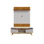 Imagem de Jogo Painel e Rack Kalista Naturalle Off White