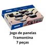 Imagem de Jogo panelas aluminio 7 pcs linz pto antiaderrete tramontina