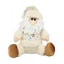 Imagem de Jogo Papai Noel e Boneco de Neve Sentado Pelúcia Star Gold Champanhe 25cm - Magizi